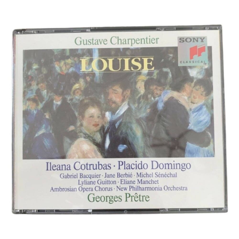 Charpentier: Louise/Prêtre, Cotrubas, Domingo - 3 CD Box Set MINT 1990 Sony Clas